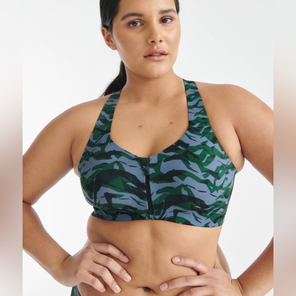 SOLD! NWT Knix Catalyst Front Zip Sports Bra - 7++ - Picture 1 of 8